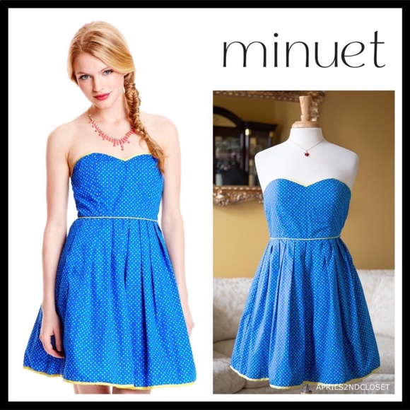 STRAPLESS RETRO FULL A-LINE PARTY MINI DRESS - Picture 1 of 8